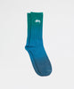 Stussy Dip Dye Marl Socks Green OS socks