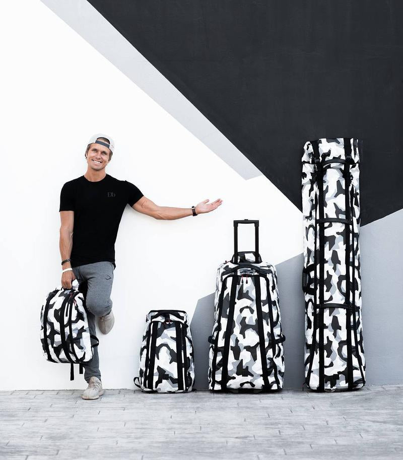 Douchebags The Big Bastard 90L - White Camo Tasker Kuffert