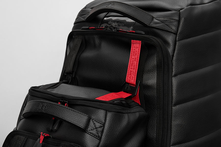 Douchebags Little Bastard 60L REDefined Special Edition U11 Black Red Tasker Kuffert