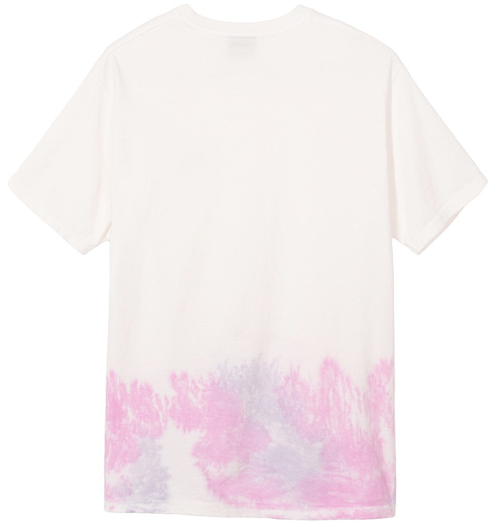 Stussy Cloud Tie Dye Tee Natural UDSOLGT