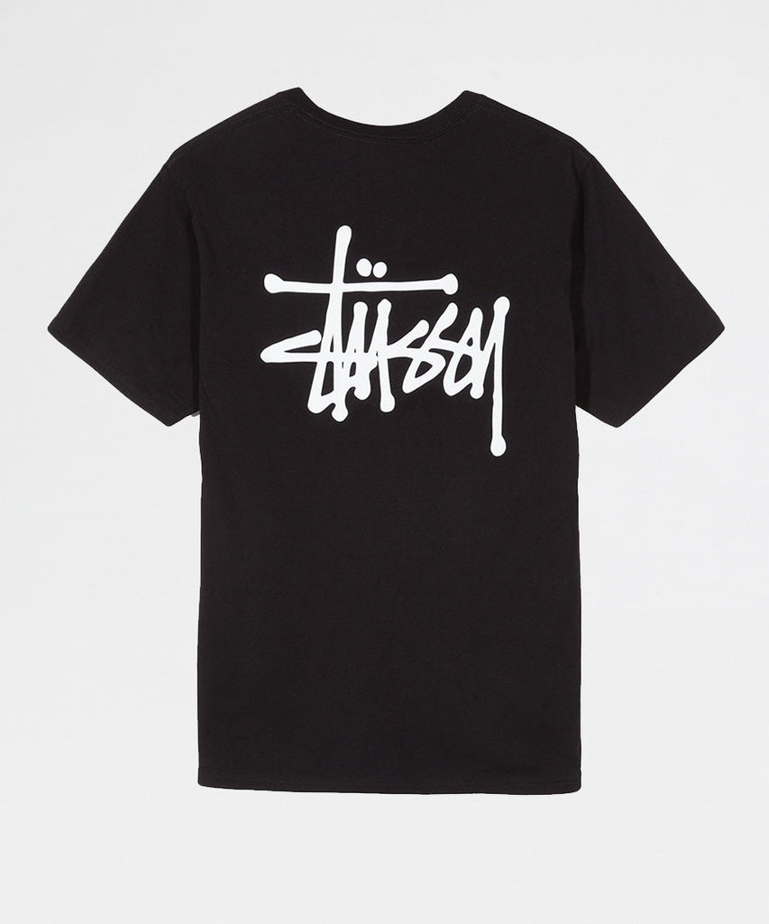 Stussy Basic Stussy Tee Black UDSOLGT