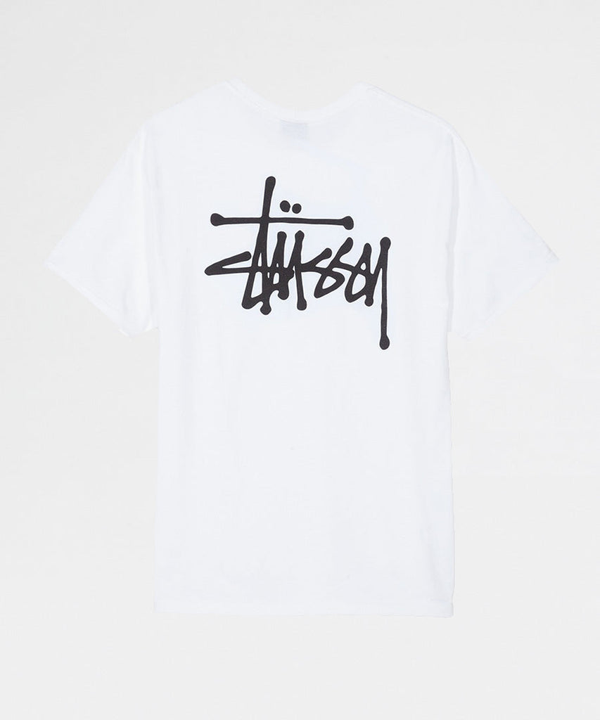 Stussy Basic Stussy Tee White UDSOLGT