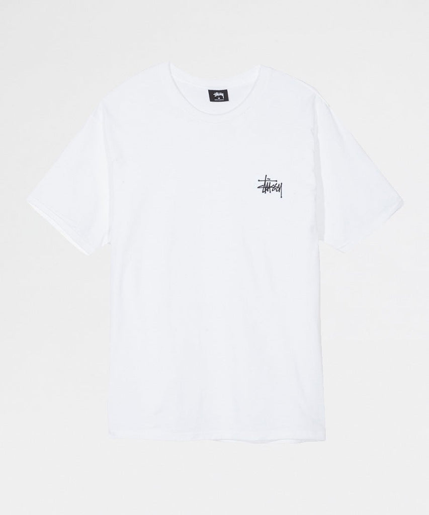 Stussy Basic Stussy Tee White UDSOLGT