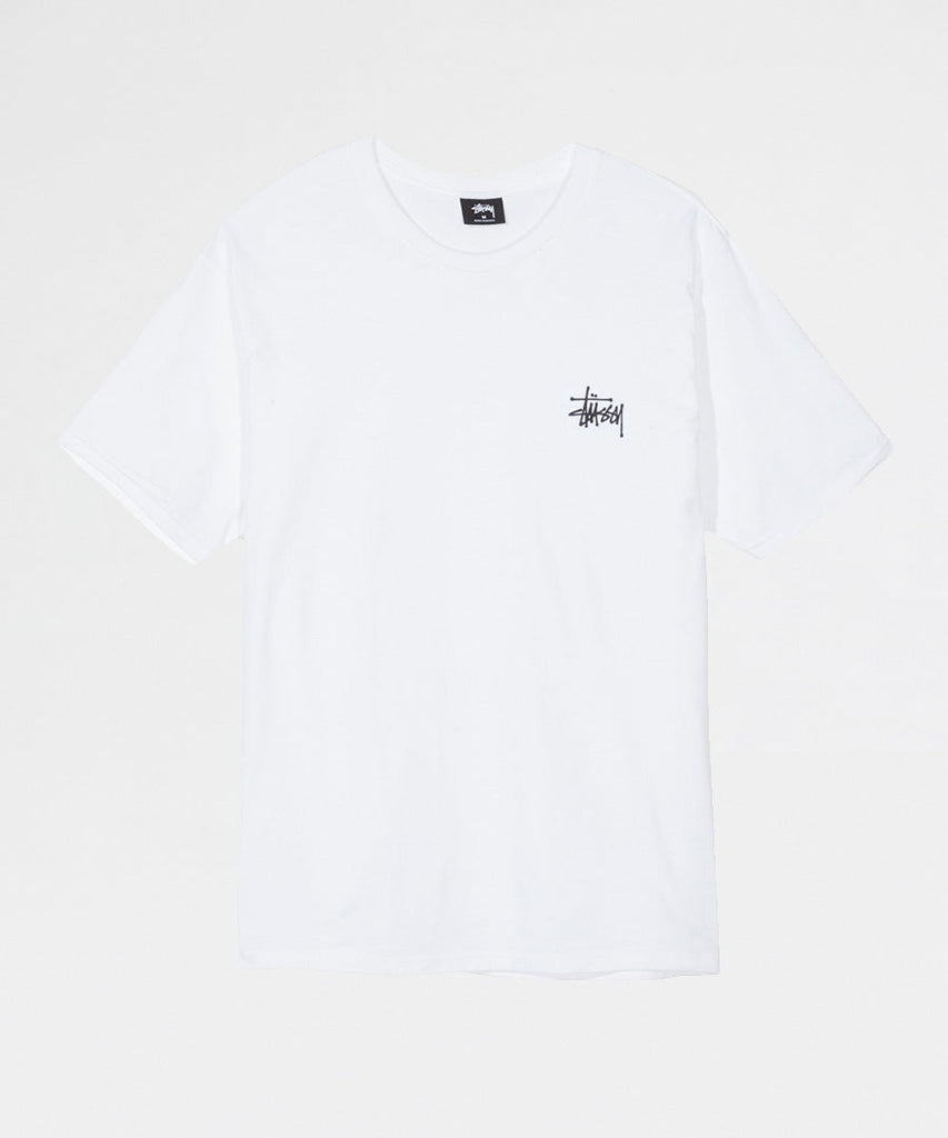 Stussy Basic Stussy Tee White UDSOLGT
