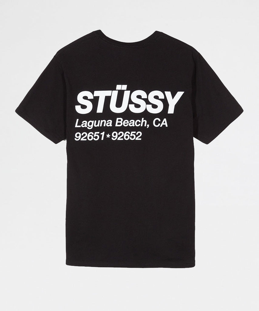 Stussy Surf n Sport tee Black UDSOLGT