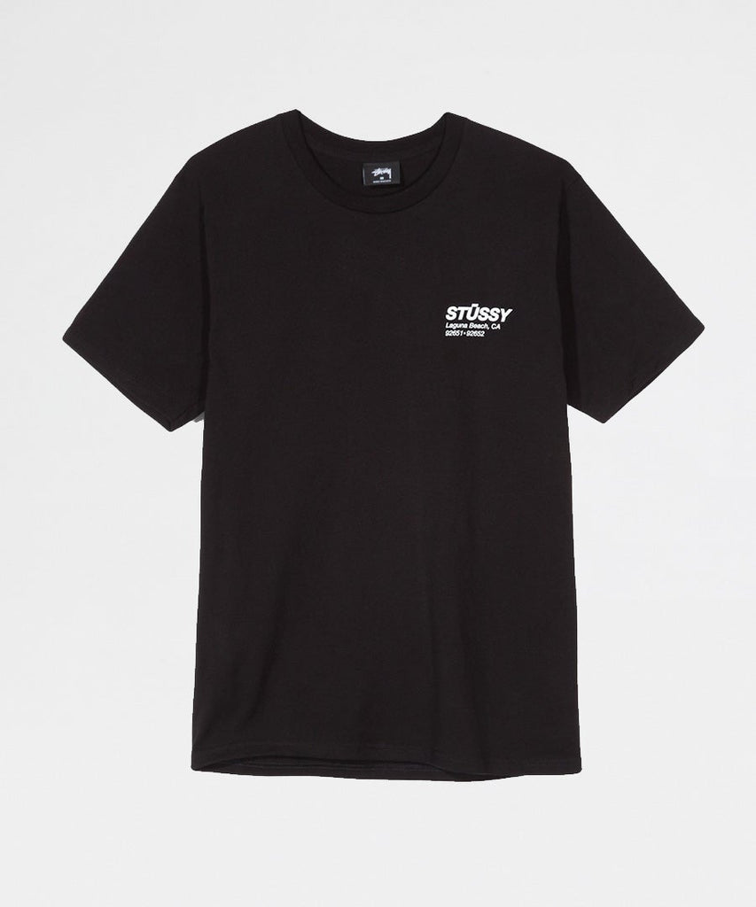 Stussy Surf n Sport tee Black UDSOLGT