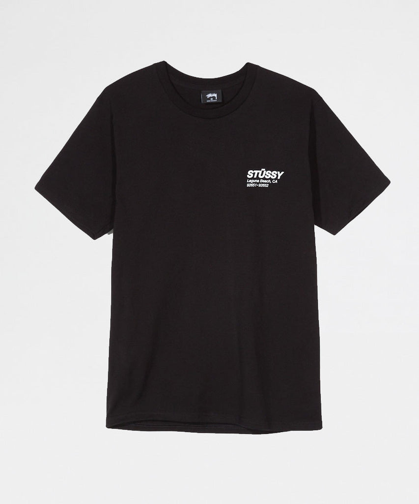 Stussy Surf n Sport tee Black UDSOLGT