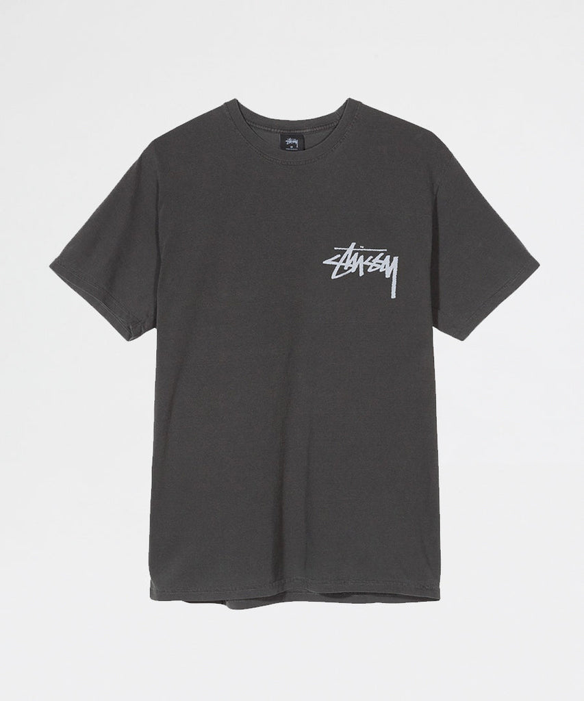 Stussy Stock tee Pigment Dyed Black t-shirts