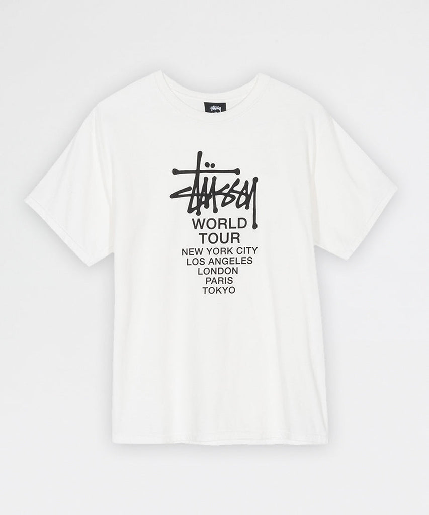 Stussy Tour Pig. Dyed Tee Natural t-shirts