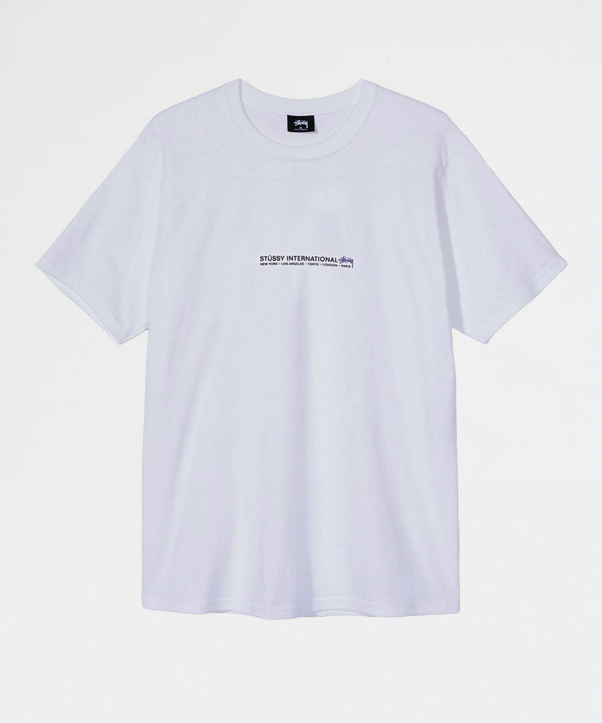 Stussy Fire Palm Tee White t-shirts