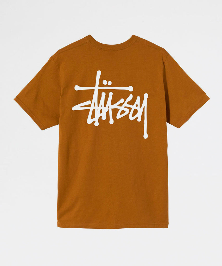 Stussy Basic Stussy Tee Caramel t-shirts