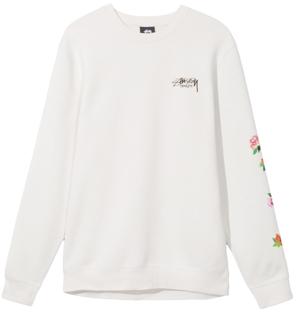 Stussy Roses Crew Stone UDSOLGT