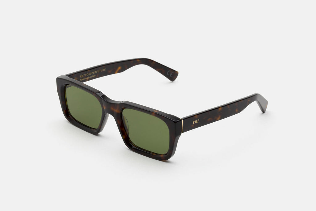 RETROSUPERFUTURE Augusto 3627 Green - 53 sunglasses