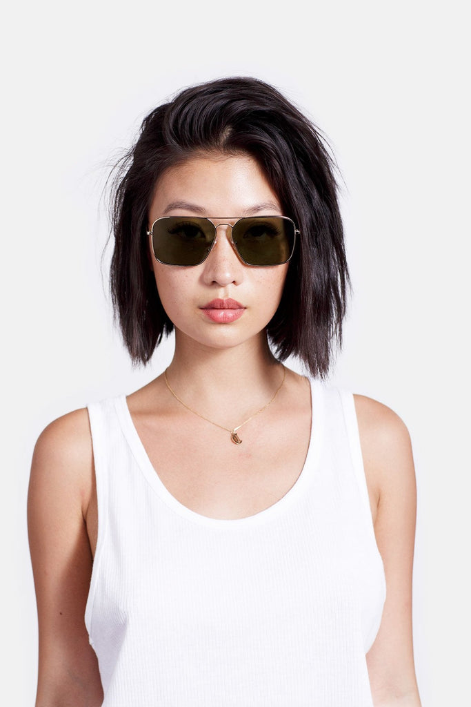 RETROSUPERFUTURE Iggy Green & Havana - 58 sunglasses