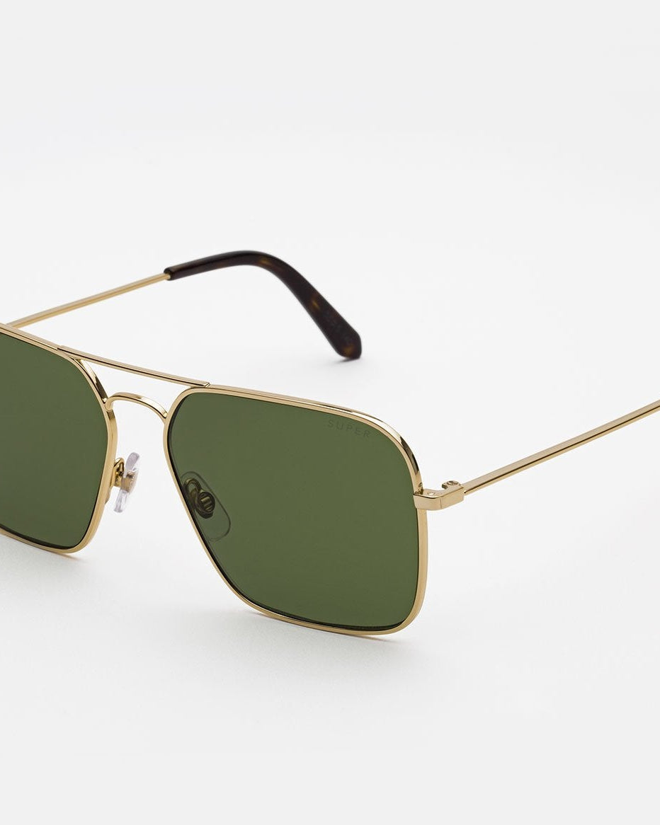 RETROSUPERFUTURE Iggy Green & Havana - 58 sunglasses