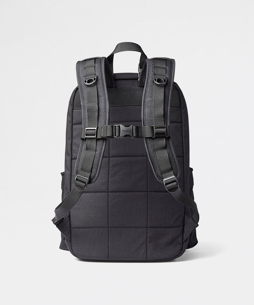 Filson Ripstop Nylon Backpack - Black Tasker