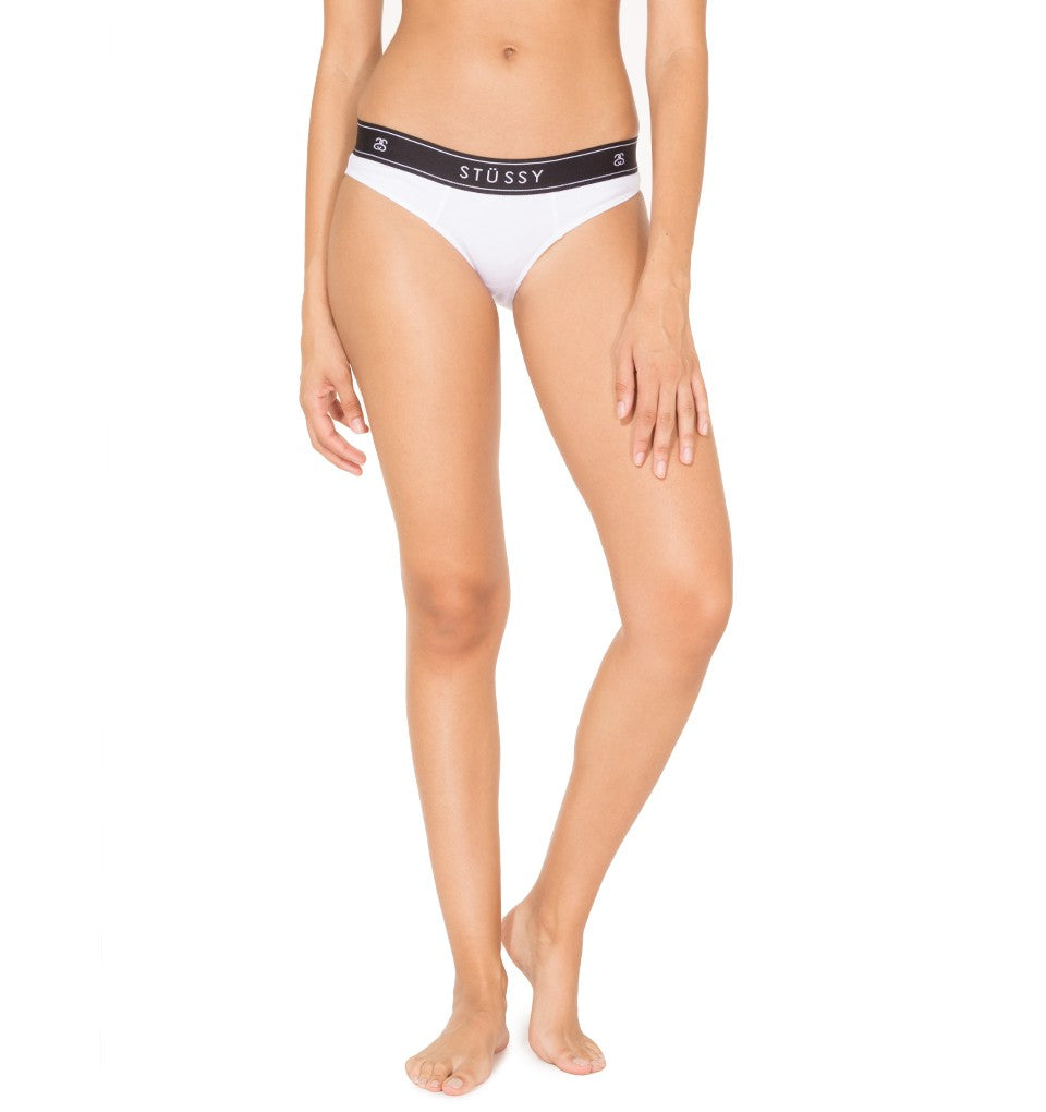 Stussy Classic Brief White Pige Tøj