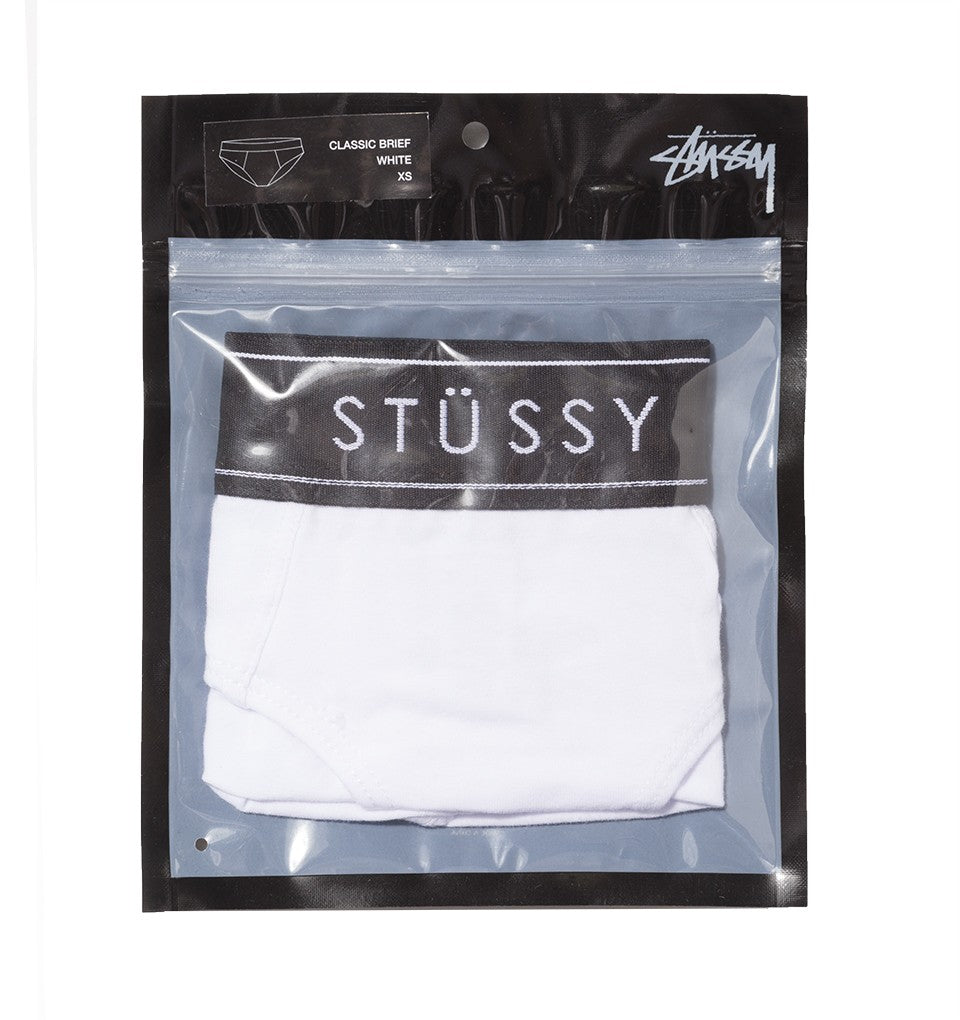 Stussy Classic Brief White Pige Tøj