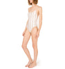 Stussy Carter Stripe Swim Suit Off White Pige Tøj