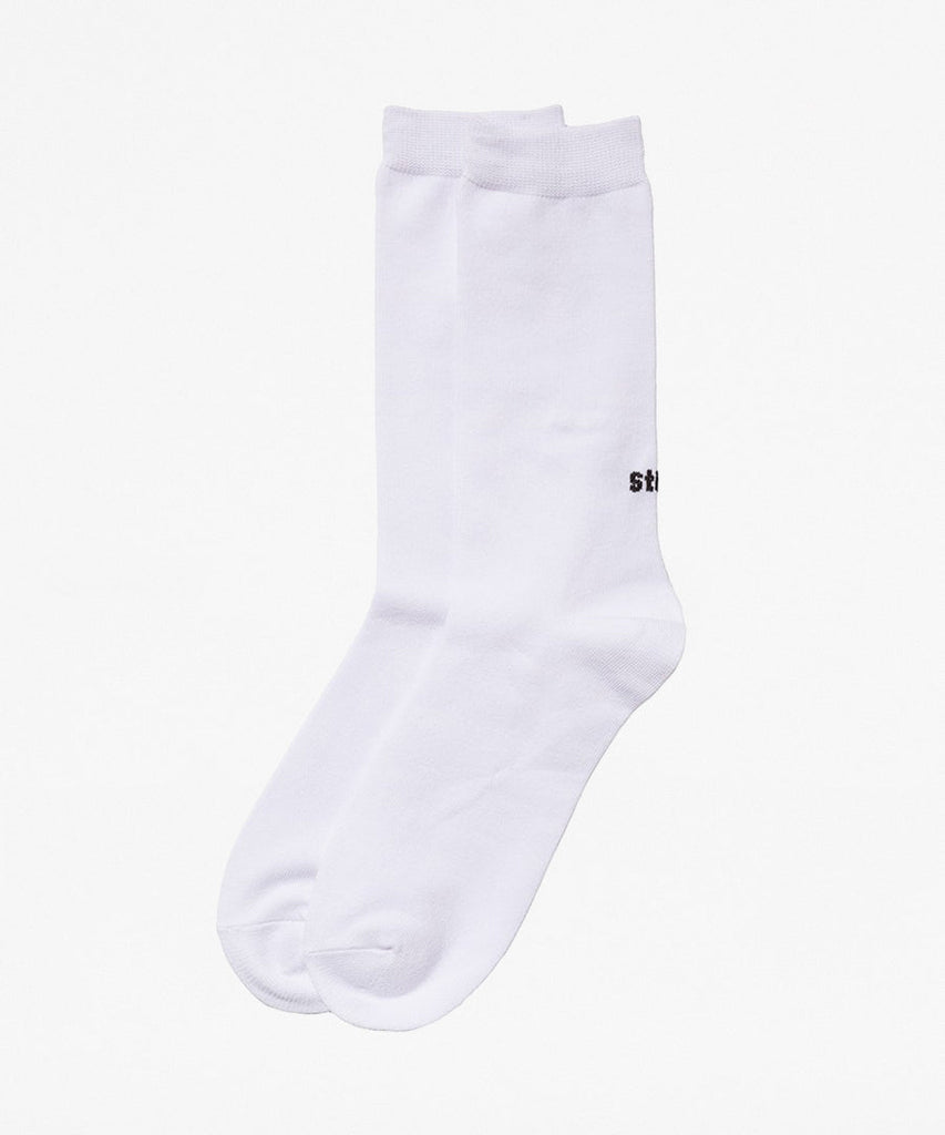 Stussy Everyday Socks White OS UDSOLGT