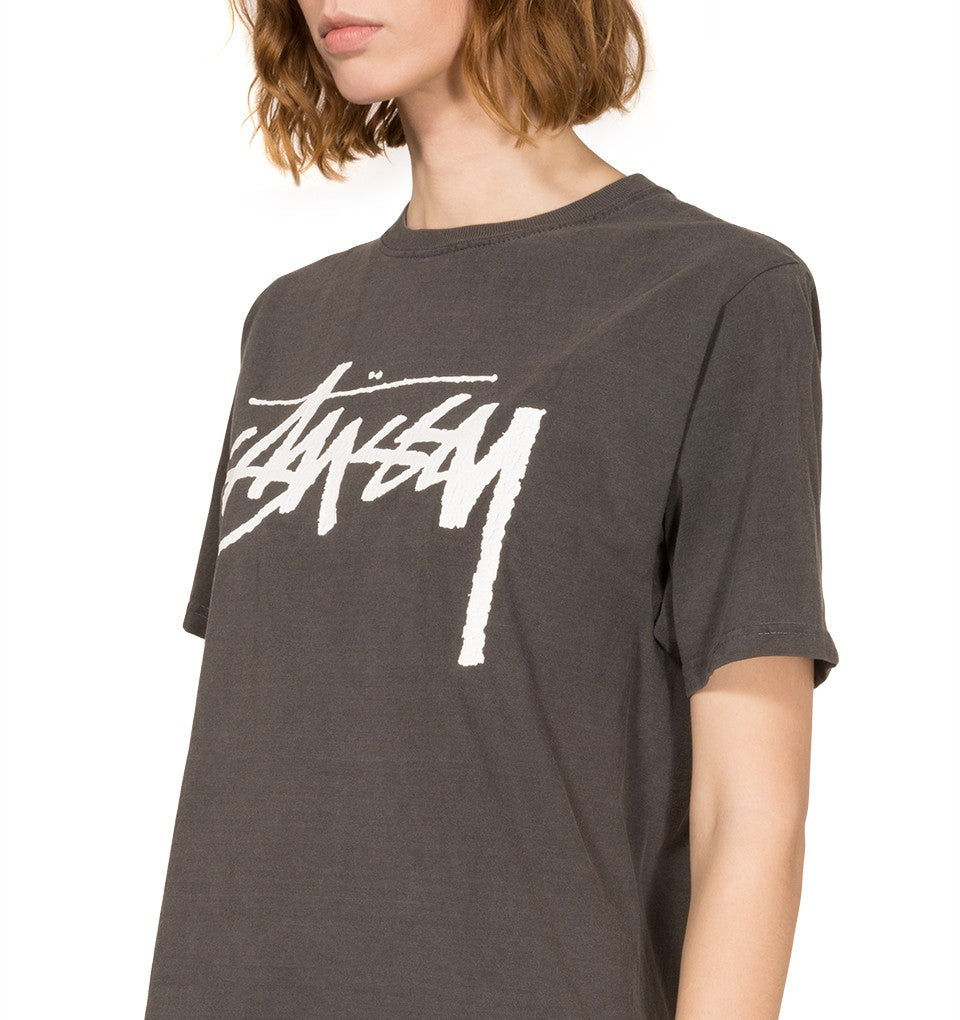 Stussy Old Stock Pigment Dyed Tee Black UDSOLGT