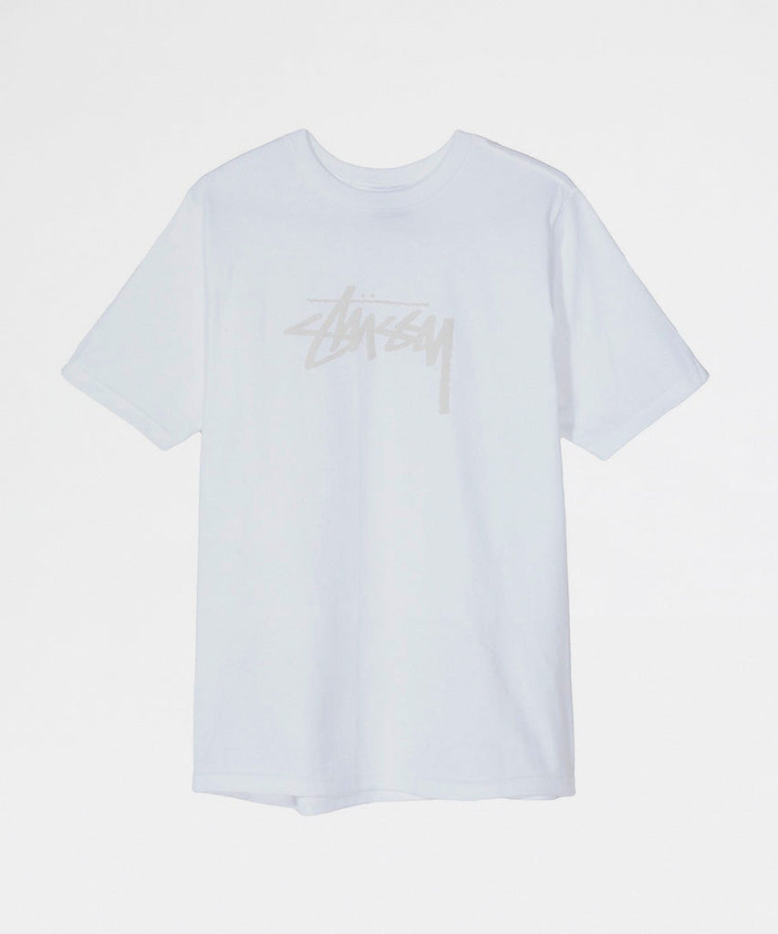 Stussy Stock Tee W White Pige Tøj