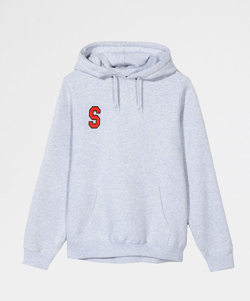 Stussy College Arc Hood Ash Heather UDSOLGT