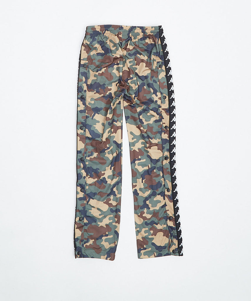Kappa Astoria Snaps Graphic Pants C05 Camo UDSOLGT