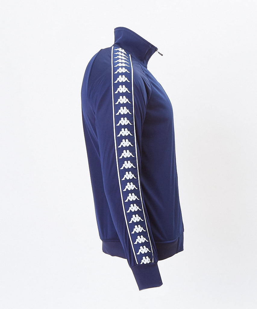 Kappa Anniston Track Jacket Navy White Tracksuits