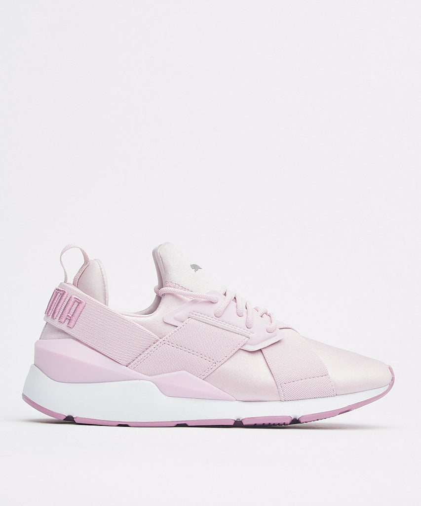 Puma Muse Satin II wmns pink sneakers