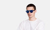RETROSUPERFUTURE Tuttolente Paloma - Blue sunglasses