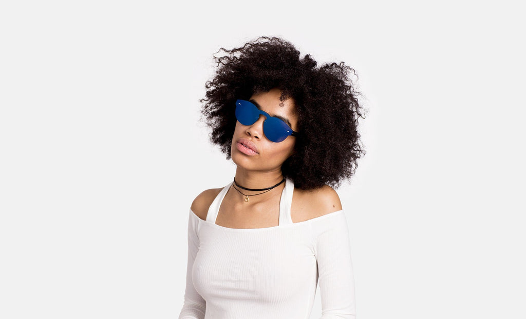 RETROSUPERFUTURE Tuttolente Paloma - Blue sunglasses
