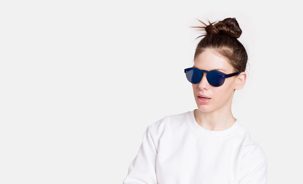 RETROSUPERFUTURE Tuttolente Paloma - Blue sunglasses
