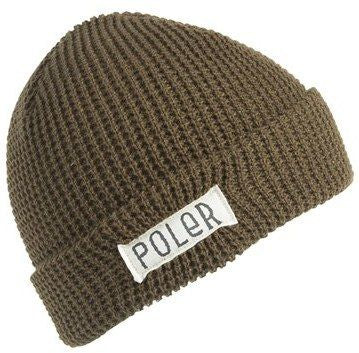 Poler Workerman Beanie - Brown Heather UDSOLGT