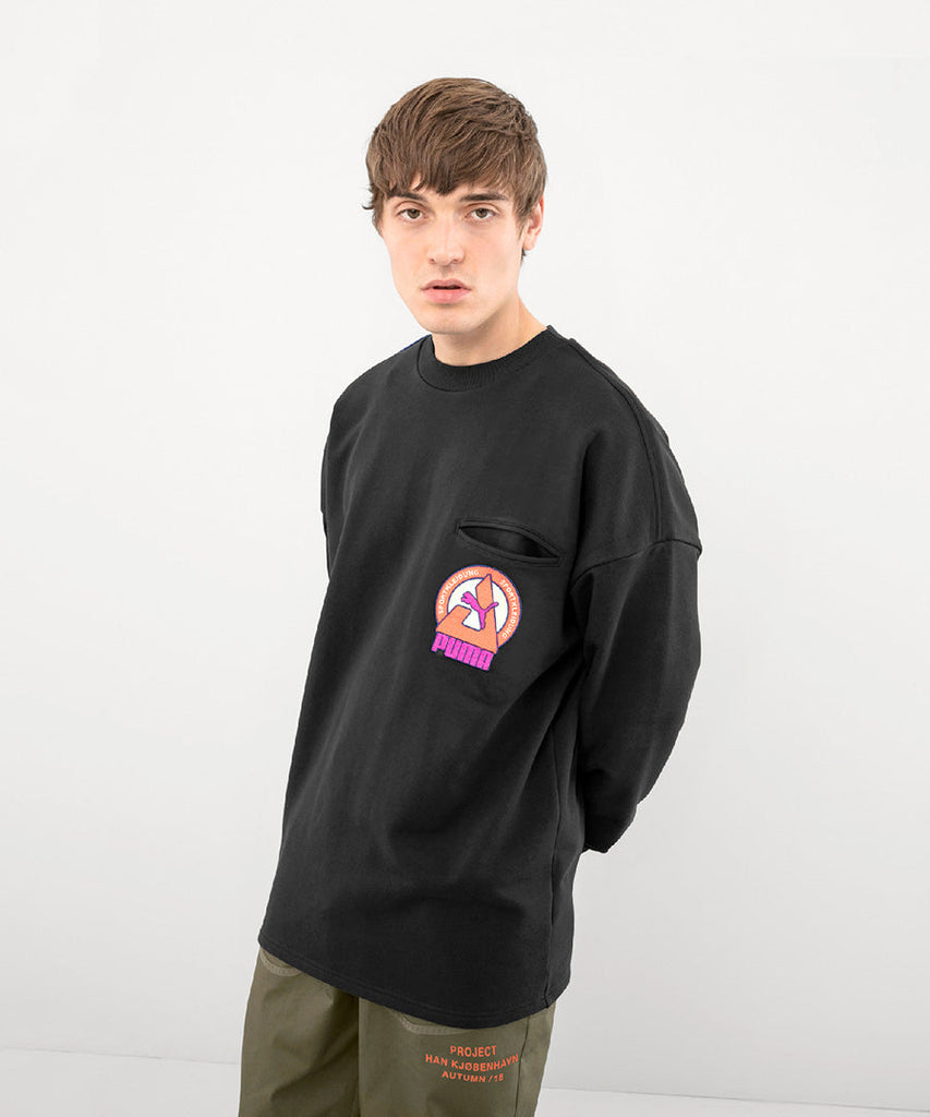 Puma PUMA x HAN Crew Phantom Black UDSOLGT
