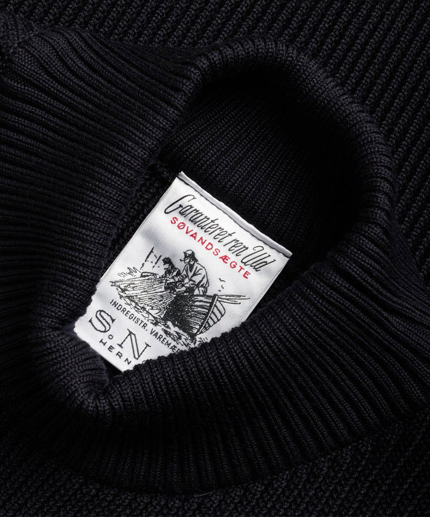 S.N.S Herning Fender Sweater Navy Blue knitwear