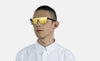 RETROSUPERFUTURE Tuttolente W Gold 58 sunglasses