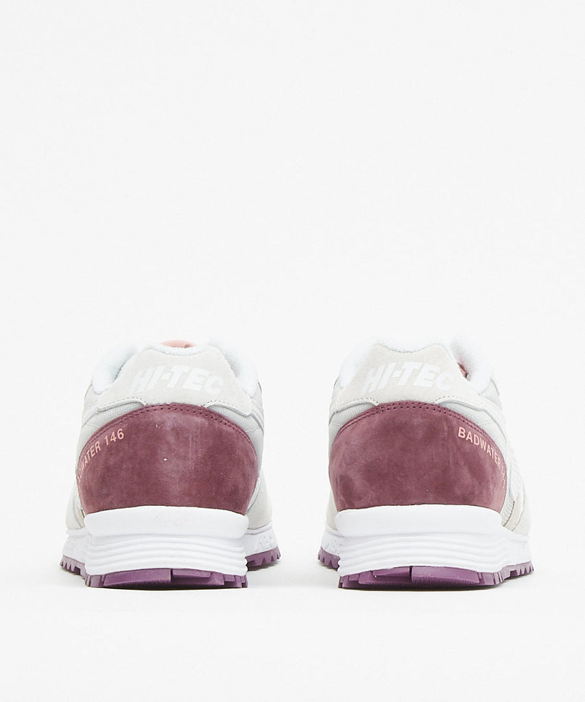 Hi-Tec HTS Badwater 146 ABC Suede Cool Grey Rose purple sneakers