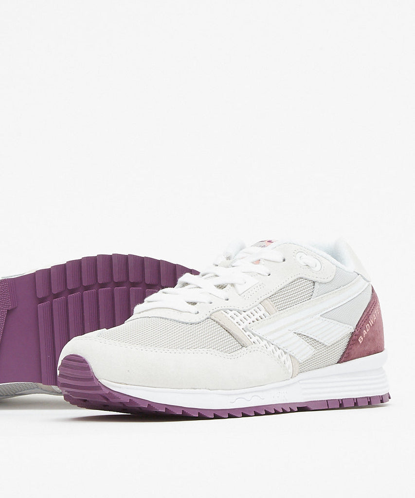 Hi-Tec HTS Badwater 146 ABC Suede Cool Grey Rose purple sneakers