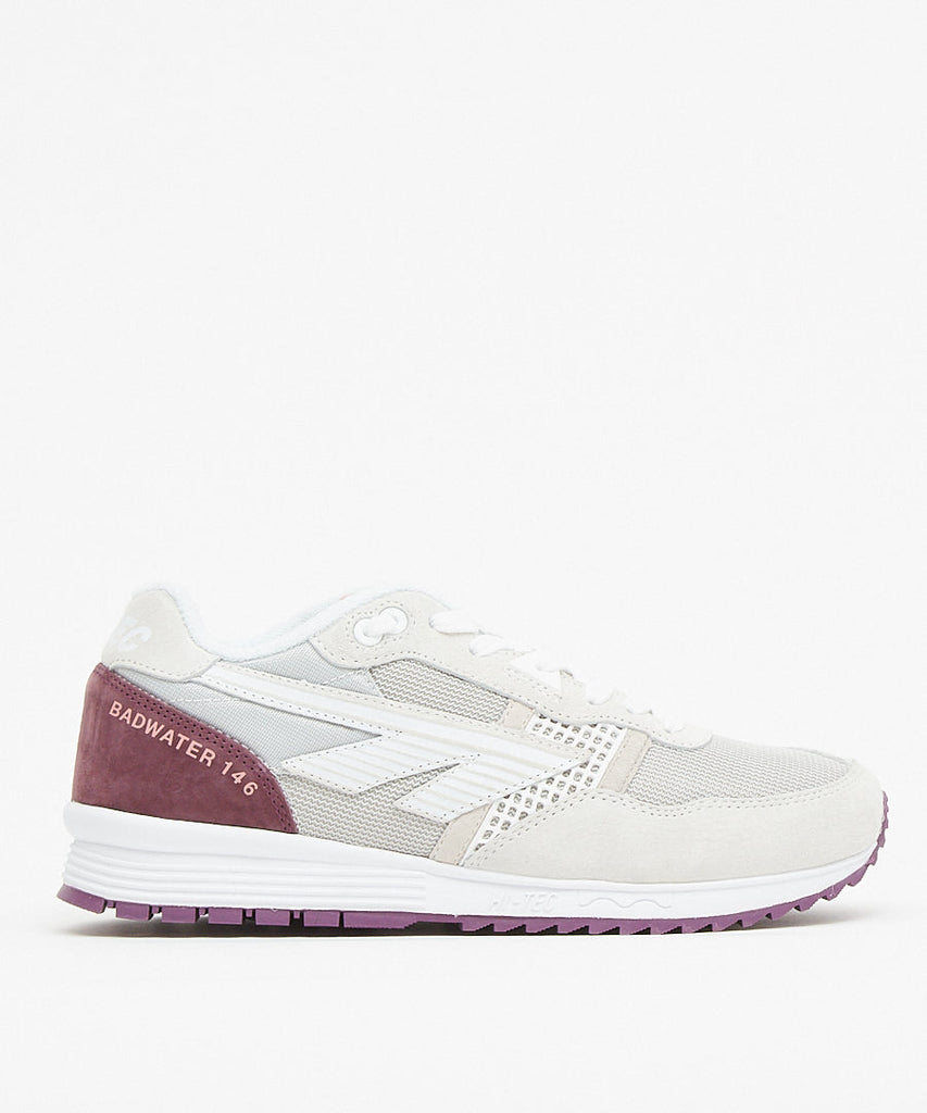 Hi-Tec HTS Badwater 146 ABC Suede Cool Grey Rose purple sneakers