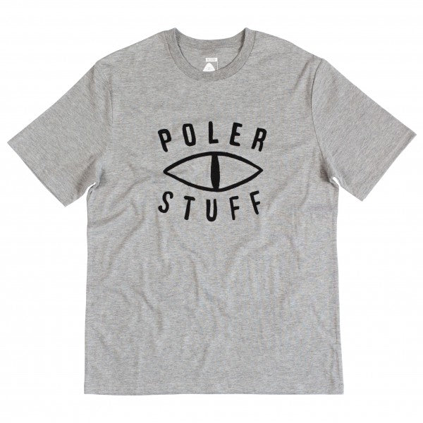 Poler Eye Tee - Gray Heather UDSOLGT
