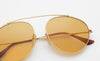 RETROSUPERFUTURE Leon Yellow - 60 sunglasses