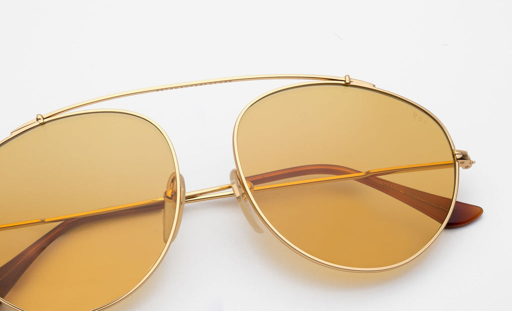 RETROSUPERFUTURE Leon Yellow - 60 sunglasses