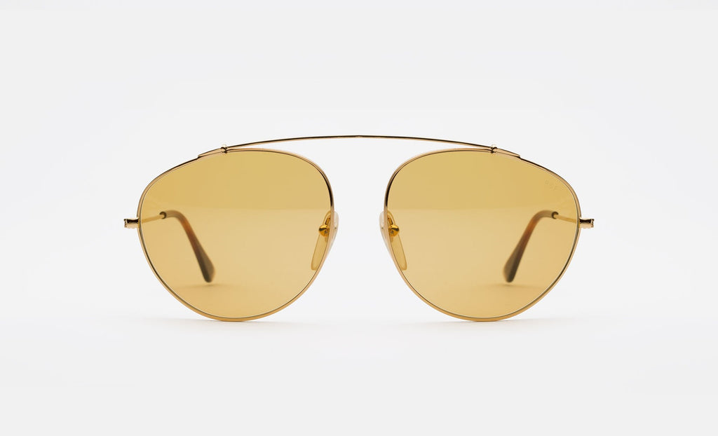 RETROSUPERFUTURE Leon Yellow - 60 sunglasses