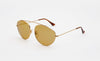 RETROSUPERFUTURE Leon Yellow - 60 sunglasses