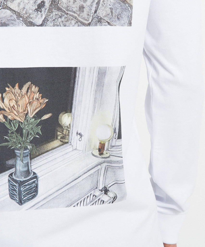 Soulland Brund Tee LS White t-shirts