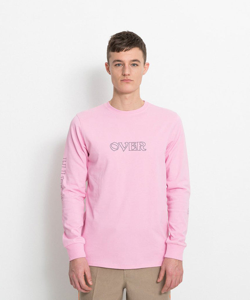 Soulland Crane Tee LS Pink t-shirts