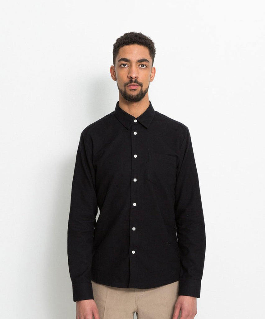 Soulland Huttnutt shirt Black UDSOLGT