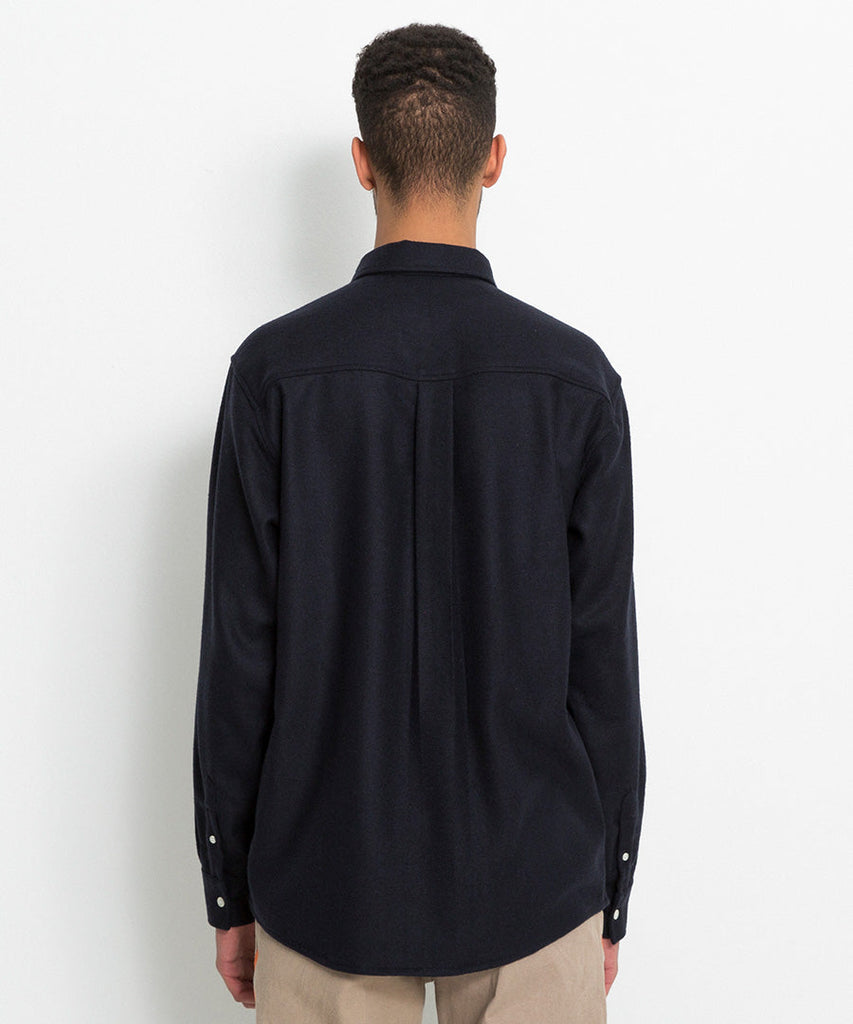 Soulland Tom Shirt Navy shirts