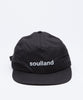 Soulland Bitterbukk 5 Panel Cap Black UDSOLGT